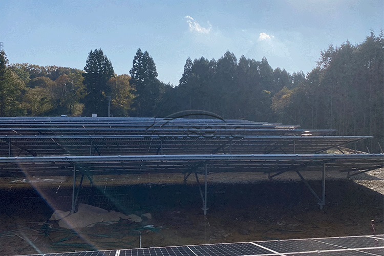 solar panel racking system ground mount