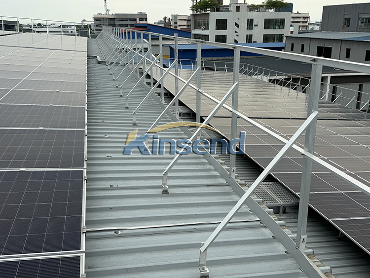 solar roof installation