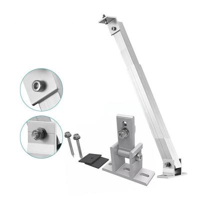 قدم قابلة للتعديل _ سقف مسطح ونظام تركيب الطاقة الشمسية على السقف المعدني