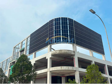 نظام تركيب واجهات BIPV