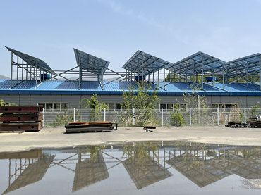 نظام تركيب السقف المعدني 386KW ، كوريا