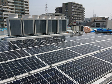 نظام تركيب كابح السقف المسطح 420KW ، الإمارات العربية المتحدة