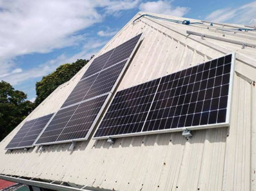 مشاريع الأسطح المعدنية المكتملة