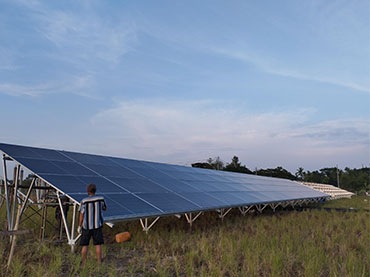 نظام التثبيت الأرضي 325 كيلو وات